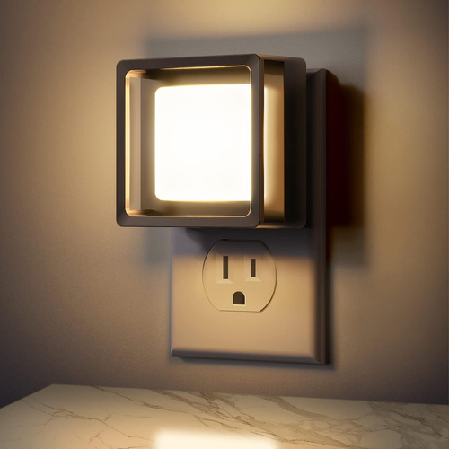 Luz Nocturna, Luces Led Nocturnas Enchufables A La Pared 2 U