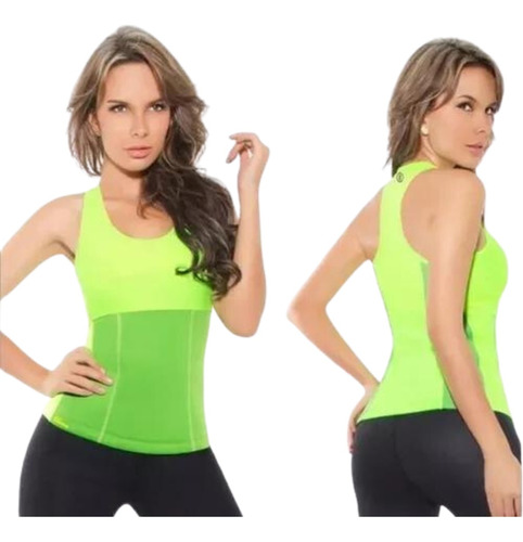 Camiseta Reductora Modeladora, Faja Sauna. Cami Neoprene.455