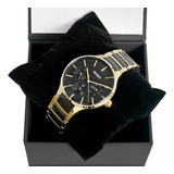Relógio Orient Masculino Cerâmica Aço Social Original Luxo