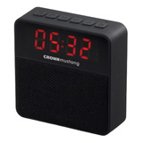 Parlante Bluetooth Crown Mustang Wake Reloj Despertador