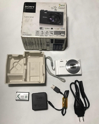 Camara Sony  Cyber-shot  Dsc-wx300 En Caja Seminueva