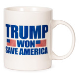 Yeeyoung Donald Trump Taza De Café Tazas De Papá - Save Amer