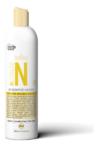 Ativador De Cachos Nutrição Potente Curly Care 300ml