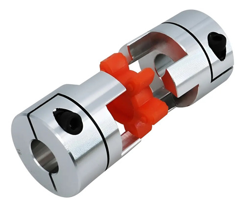 Cople Estrella Aluminio 8 10mm D20l30 Encoder Motor Arduino