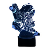 Lámpara De Escritorio Sword Art Online Decoration Light 3d C