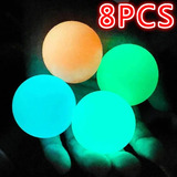 8 Bolas Adhesivas Globbles Estilo De Relleno Luminoso 4,5 Cm