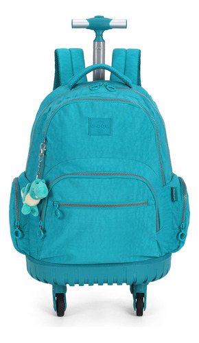 Mochila De Rodinhas Notebook E Escolar 360° Up4you Crinkle