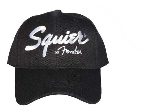 Gorra Squier Negra - Bordada