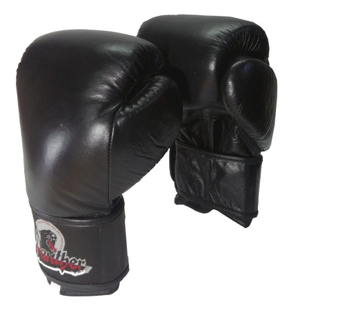 Guantes Boxeo Panther Cuero Bufalo Box Kick Thai Sparring