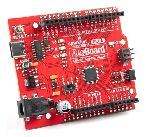 Sparkfun Redboard Plus - Microcontrolador Atmega328p Con Car