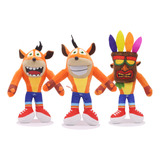 Nuevo Muñeco De Peluche Crash Bandicoot Crazy Trilogy C