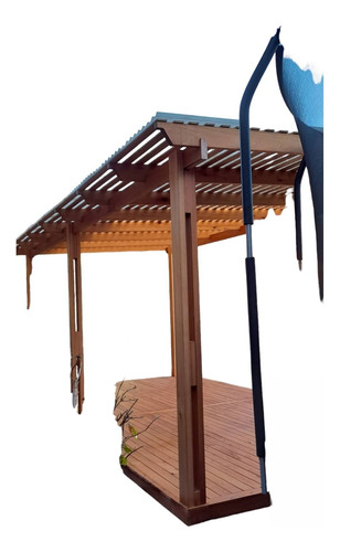 Pergola Galeria De Madera