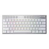 Teclado Redragon Horus 60% Wireless K632-pro-rgb White Col