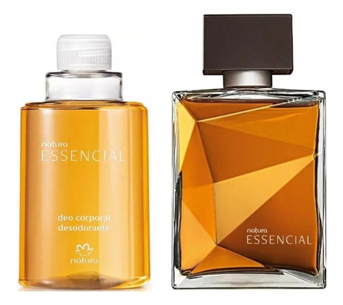 Kit Perfume Essencial Clássico 100ml + Refil Deo 100ml