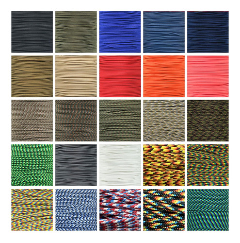 Paracord 10 Metros Cuerda Tipo 2 Tactica - Made In Usa Emol