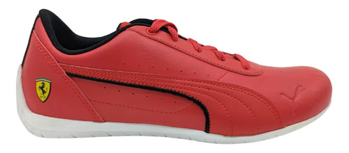 Tenis Puma Ferrari Neo Cat Para Hombre 30701903 Color Rojo 