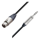 Cable Xlr Hembra A Plug Neutrik Original De 4 Metros