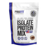 Suplemento Em Pó Profit Laboratórios  Isolate Protein Mix Proteínas Isolate Protein Mix Sabor  Chocomalte Em Doypack De 900g