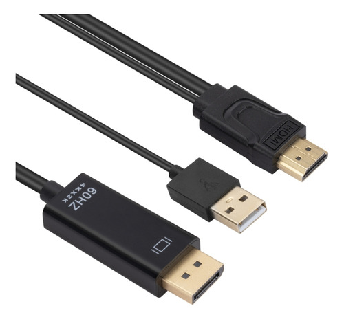 Cable Adaptador Hdmi A Usb+displayport