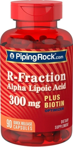 R-fraction , Ácido Alfa Lipoico + Biotina X 90 Cap