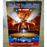 Dvd Steelbook Duplo Iron Maiden - En Vivo