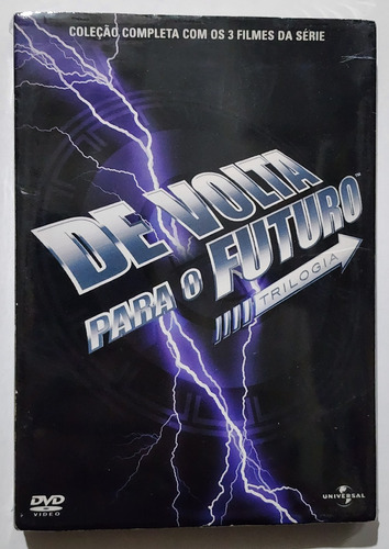 Dvd Trilogia De Volta Para O Futuro Original Lacrado 