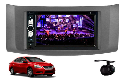 Central Multimídia Dvd Nissan Sentra 2014 2015 2016 Tv Usb