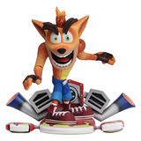 Boneco Crash Bandicoot Deluxe Com Jetboard Neca