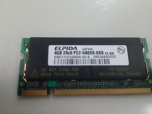 Memoria Ram  4gb 1 Elpida Ebe41uf8abda-8g-e