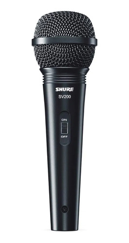 Microfone Dinâmico Shure Sv200