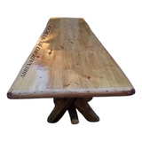 Mesa Rustica Quincho Eucalitpus (3mts X 0.90)