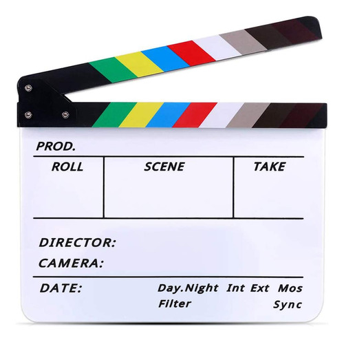 Clapboard De Video De Pelcula De Pelcula, Tablero De Accin,