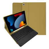 Capa Para iPad 9 9ª Geração 2021 Teclado Touchpad Porta Pen