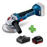 Amoladora Inalambrica Bosch Heavy Duty Brushless Bateria 4ah