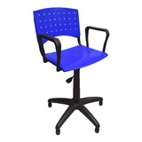 Silla Sillon De Peluqueria Pvc Colores Reforzada Neumatica