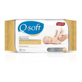 Q Soft Toallita Humeda Bebe Con Oleo 20 Pack X 40 Unid