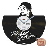 Reloj Corte Laser 1071 Michael Jackson Cabeza Con Firma.