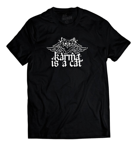 Camiseta Taylor Swift Karma Is A Cat [almerch]