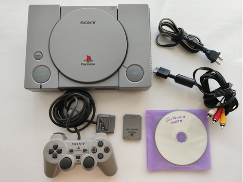 Sony Playstation 1 Ps1 Scph-9001 + Control Original+ Memory 