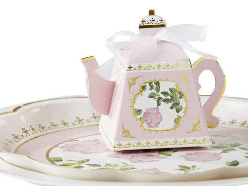 Kate Aspen, Tea Time Whimsy Collection, Tetera, Caja De Reg.