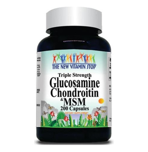  Vitamins Because | Glucosamine And Chondroitin I 200 Caps