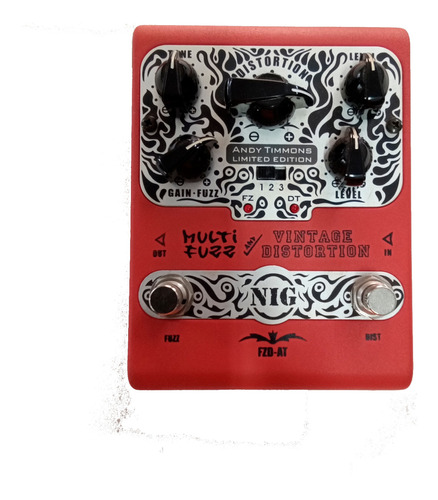 Pedal Multi Fuzz Vintage Distortion Andy Timmons 
