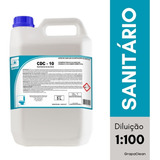 Detergente Desinfetante Clorado Spartan Cdc-10 Tira Limo 5l