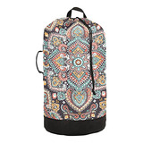 Mochila De Lavandería Lavable Mnsruu, Bolsa Grande Para Ropa