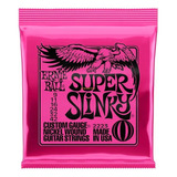 Cuerdas Ernie Ball Guitarra Eléctrica 9-42 Super Slinky 2223