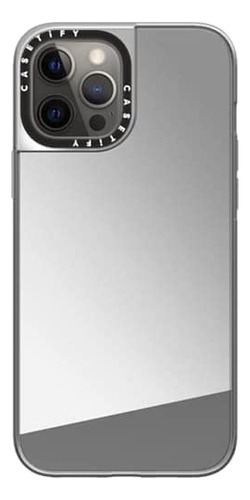Funda Casetify Para iPhone 12 Pro Max Silver