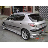 Kit Aerodinamico Do Peugeot 206 Sem Pintar