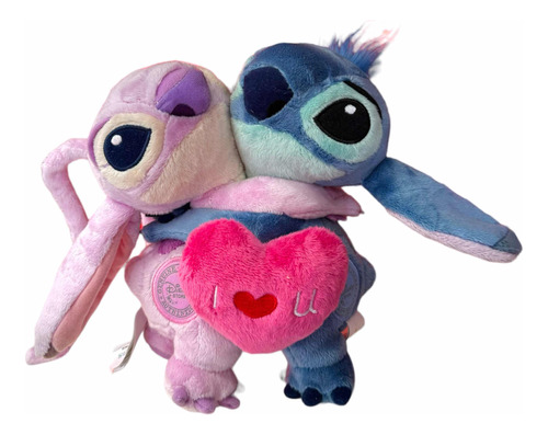 Stich & Angel Disney Edición 14 De Febrero (san Valentín)