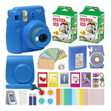 Fujifilm Instax Mini 9 Camara Instantanea Azul Con Estuche