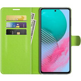 Capa Capinha Carteira Para Galaxy M54 Case Couro Flip Top